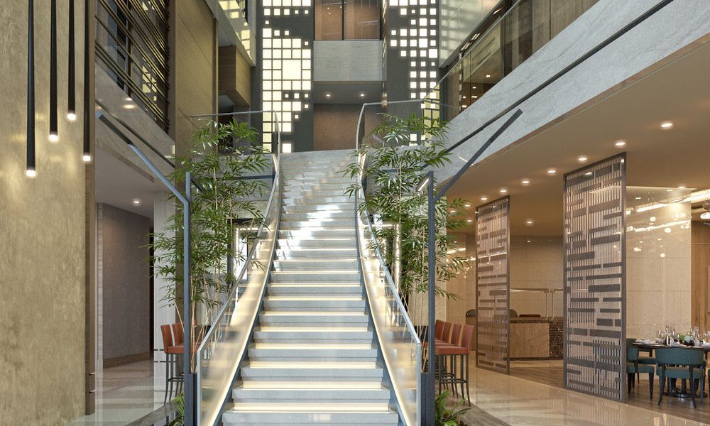 Sütlüce Clarion Hotel — Merdiven ve ortak alan